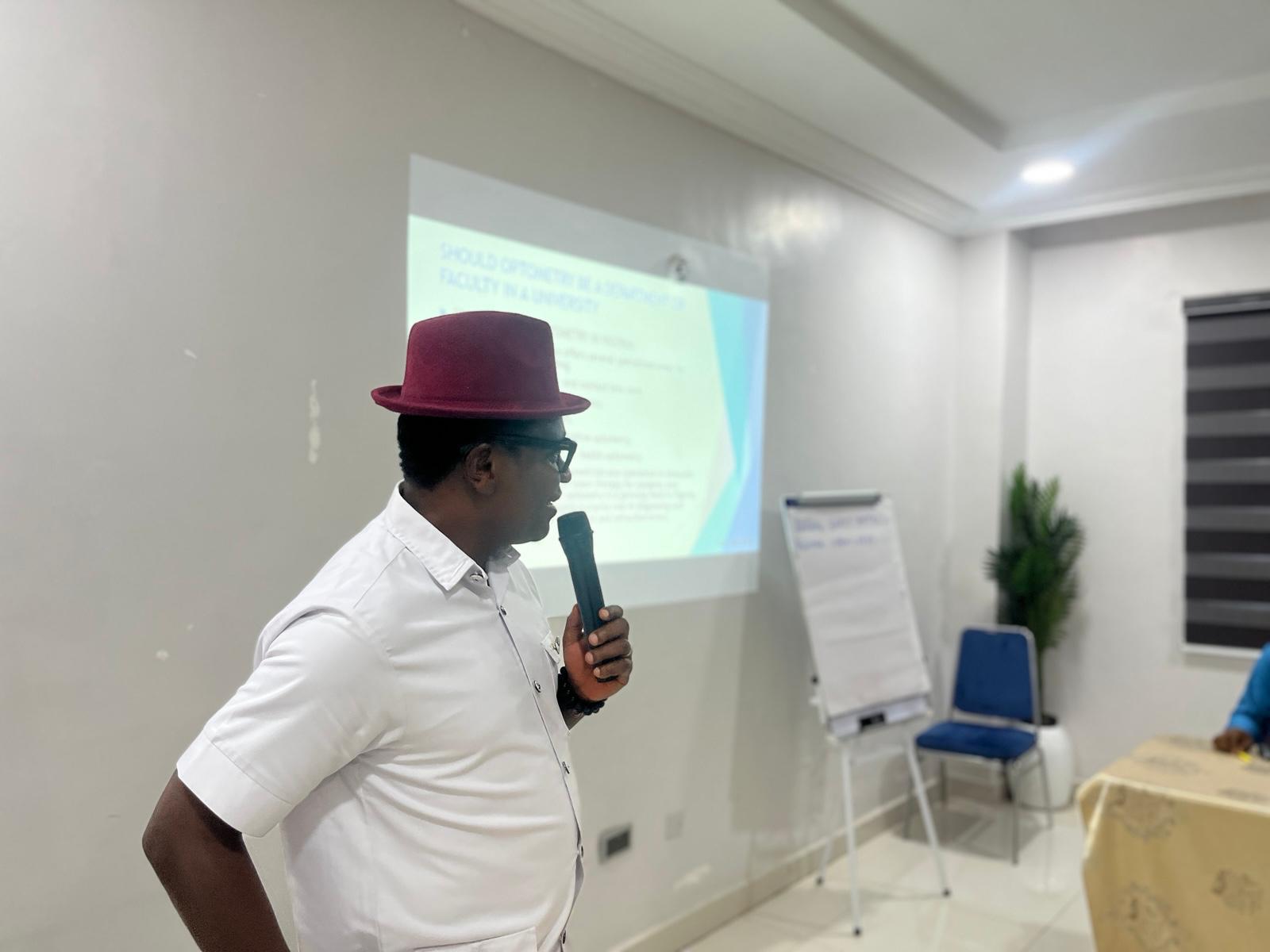 Dr. Obinna Awiaka in a coaching session